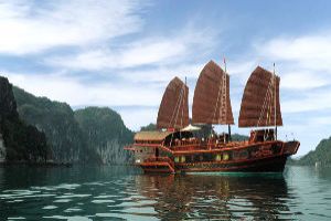 Boating On Halong Bay